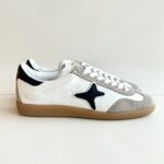 Ama Brand Blade Sneakers Uomo In Pelle Bianca