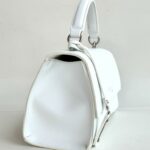 Gaelle Borsa A Mano Forma Asimmetrica Bianca