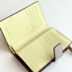 Coccinelle Portafogli Donna Tricolore Aragosta Giallo E Beige