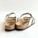 Birkenstock Mayari Donna In Birko Flor Pearl White