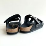 Birkenstock Uji Sandalo Donna In Pelle E Nabuck Nero