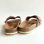Birkenstock Madrid Big Buckle In Pelle Cuoio