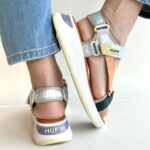Hoff Manui Sandalo Donna Linea Sportiva Specchiato E Tessuto