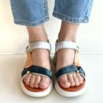 Hoff Manui Sandalo Donna Linea Sportiva Specchiato E Tessuto