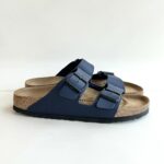 Birkenstock Arizona Uomo In Birko Flor Blu