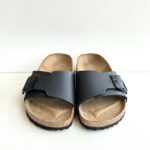 Birkenstock Catalina In Birko flor Nero