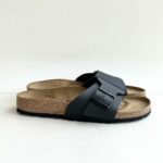 Birkenstock Catalina In Birko flor Nero