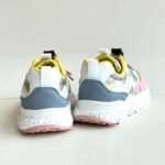 Flower Mountain Sneakers Bambina Rosa E Lilla Con Glitter