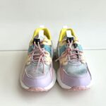 Flower Mountain Sneakers Bambina Rosa E Lilla Con Glitter