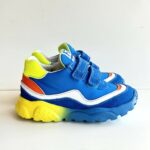 Falcotto Amantea Sneakers Bambino Azzurra Con Velcro