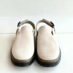 Dr. Martens Carlson Mules Donna In Camoscio Sand