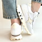 Ama Brand Super Run Sneakers Donna Total White