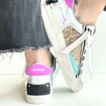 Crime London Sk8 Deluxe Sneakers Donna Multicolore