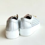 Stokton Sneakers Donna Argento Con Insetti Gioiello