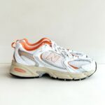 New Balance 530 Sneakers Unisex Bianco E Arancio