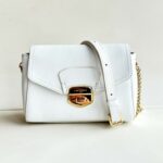 Lancaster Borsa Donna A Tracolla In Pelle Bianca
