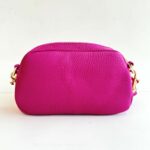 Lancaster Mini Borsa Donna A Tracolla In Pelle Fuxia