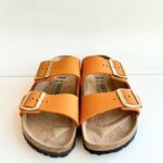 Birkenstock Arizona Donna In Nabuck Burnt Orange