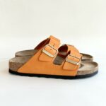 Birkenstock Arizona Donna In Nabuck Burnt Orange