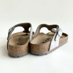Birkenstock Gizeh Donna Metallic Silver