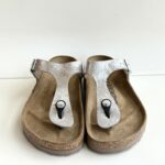 Birkenstock Gizeh Donna Metallic Silver