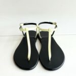 Bandoni Sandalo Donna Infradito Giallo Lime