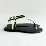 Bandoni Sandalo Donna Infradito Giallo Lime