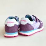 Sun 68 Sneakers Bambina Lilla Con Velcro