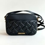 Kurt Geiger Kensington Cross Borsa Donna In Pelle Nera