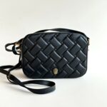 Kurt Geiger Kensington Cross Borsa Donna In Pelle Nera