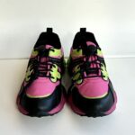Flower Mountain Snneakers Bambina Fuxia Nera E Lime