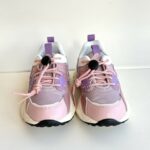 Flower Mountain Sneakers Bambina Rosa E Lilla Con Coulisse