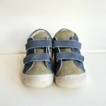 Naturino Scarpa Bambino In Crosta Avio e Verde
