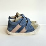 Naturino Scarpa Bambino In Crosta Avio e Verde
