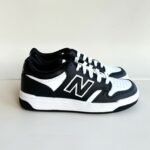 New Balance 480 Sneakers Bambini Bianca E Nera