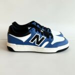 New Balance 480 Sneakers Bianca Avio E Nera