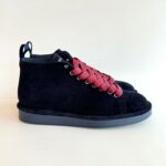 Panchic Polacco Uomo Blu Con Lacci Bordeaux