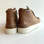 Sebago Brig Polacco Uomo In Pelle Ingrassata Biscotto