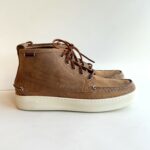 Sebago Brig Polacco Uomo In Pelle Ingrassata Biscotto