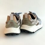 Flower Mountain Yamano Sneakers Uomo Grigia Verde E Marrone