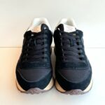Sun 68 Sneakers Uomo In Tessuto E Camoscio Nero