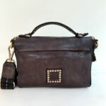 Campomaggi Borsa A Tracolla Donna In Pelle Marrone