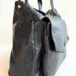 Campomaggi Shopper Donna In Pelle Nera
