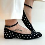 Alessandro Delaia Ballerina Donna Nera Con Strass