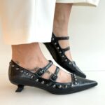 Alessandro Delaia Mary Jane Donna Nera Con Maxi Borchie