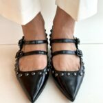 Alessandro Delaia Mary Jane Donna Nera Con Maxi Borchie