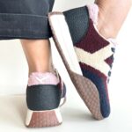 Keh Noo Sneakers Donna Effetto Teddy Multicolore