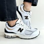 New Balance 2002R Sneakers Donna Bianca E Nera