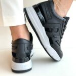 Rucoline R-Evolve Sneakers Donna In Pelle Nera