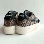 Sun 68 Sneakers Donna Nera E Animalier Con Platform